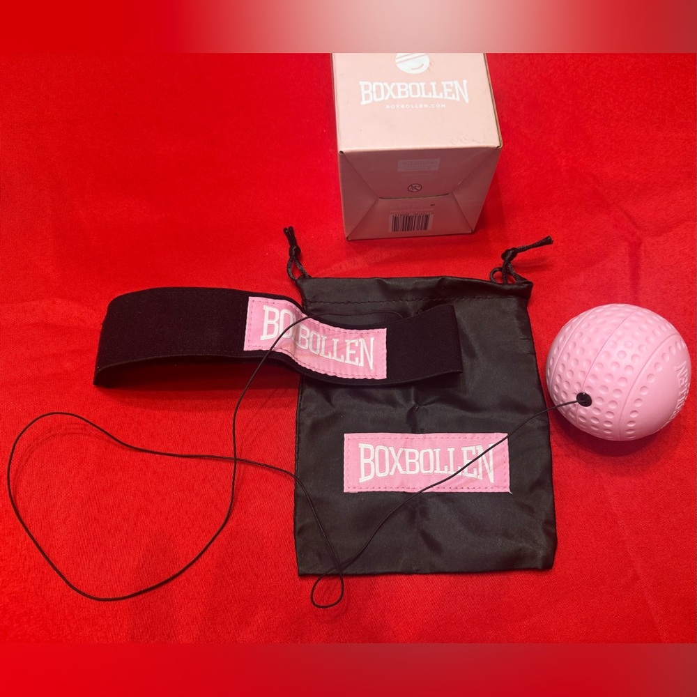 Boxbollen Pink Reflex Ball Set